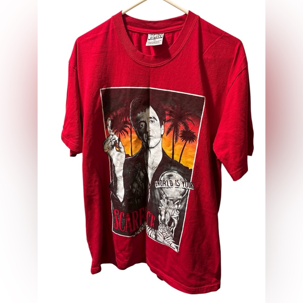 Scarface Red Graphic Tee